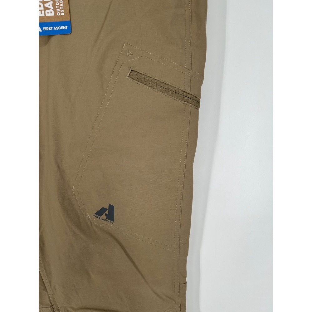 Eddie Bauer Guide Pants Mens 44x34 Chino First Ascent Fleece Lined Hiking Cargo - Picture 9 of 10